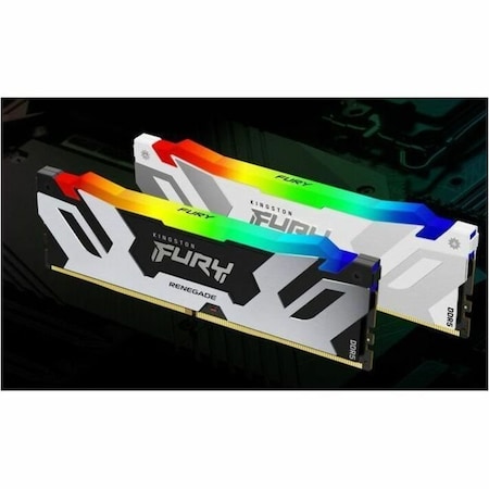Kingston 32GB 8000MT/S DDR5 CL38 DIMM KIT OF 2 FURY RENEGADE RGB XMP KF580C38RSAK2-32