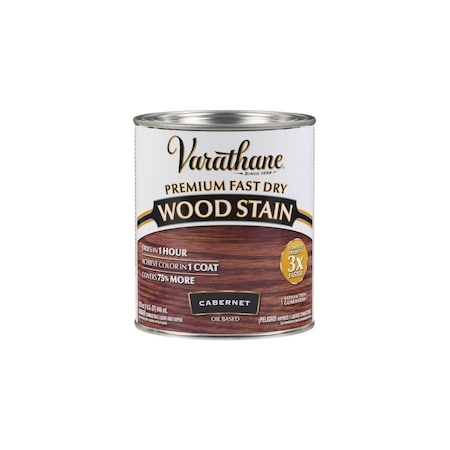 Rust-Oleum Varathane Cabernet Premium Fast Dry Wood Stain, 2PK 262016