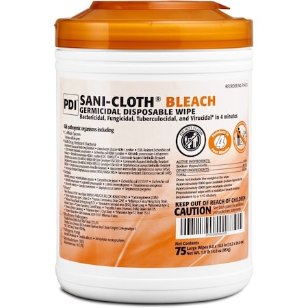 Pdi Germicidal Wipes P54072
