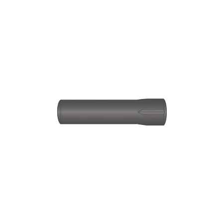 Huyett Type C Grooved Pin, Alloy Steel, 0.375 in Dia x 0.373 in Small End Dia x 1.500 in Length GPA-0375-1500-C