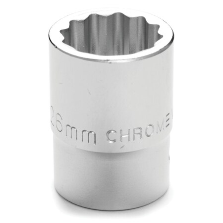 Performance Tool W34826 3/4" Drive 12-Point Standard Socket 26mm