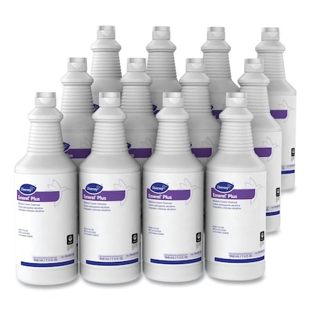 Diversey Cleaners & Detergents, Squeeze Bottle, Odorless, 12 PK 94496138