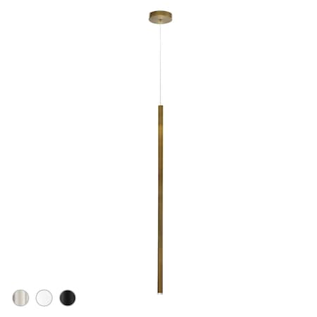 Eurofase Bankwell Contemporary Incandescent Pendant, 1-Light, Copper/Chrome 34166-024