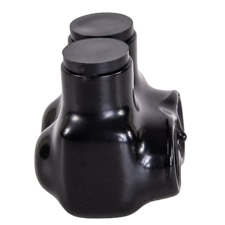 Nsi IT Series Insulated Tap Connector, 1/0 to 14 AWG Wire, 2-Pole, Plastisol Housing Material, Black IT-1/0B