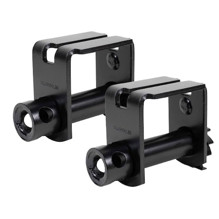 Mytee Products Sliding Winch, LL Double L Track Flatbed Trailer Truck Winches, 2PK WINCHSx2