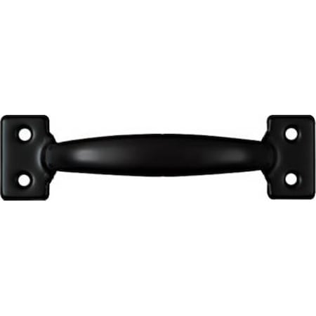 Greengrass N116-699 6.5 in. Satin Black Finish Door & Drawer Pull GR844006