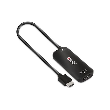 Fivegears 4K 120Hz or 8K 30Hz HDMI to Display Port Video Adapter with USB Power, Black FI3536332
