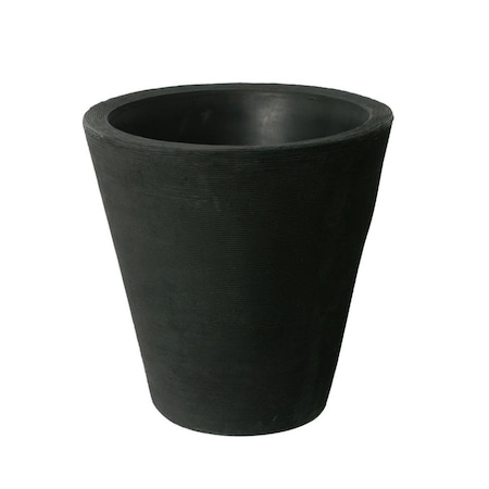 Algreen 21 x 20 x 20 in. Olympus Self Watering Planter, Black 89203