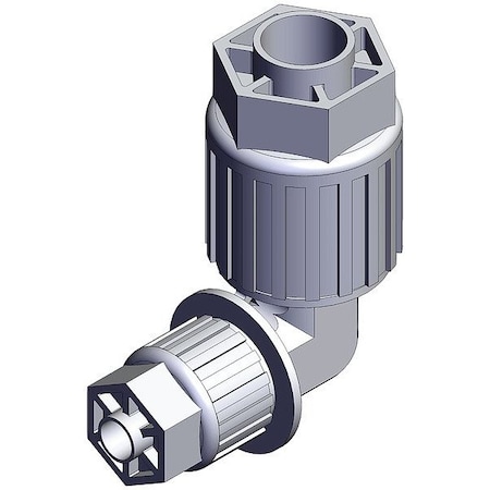Smc High Purity Tube Fitting, Reducer, PFA LQ3E4A-R2