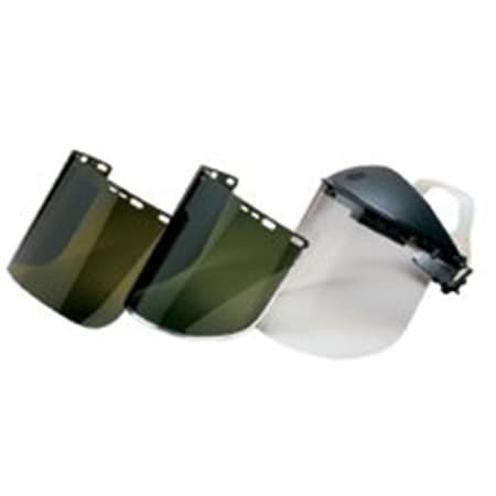 Eat-In Economy Faceshield, F10 Petg, 8 x 15.5 in., Clear EA838117