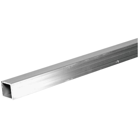 Hillman Steelworks 3/4'' x 6 Ft. Aluminum Square Tube Stock 11388
