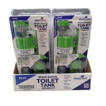 Grip Tight Tools TOILET FILL VALVE 9-13 INCH FILV2