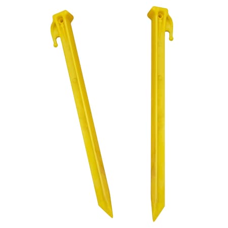 Mr. Chain Yellow 12" Utility Stake (50-Pack) 97902-P