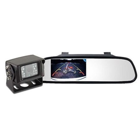 Metra Electronics Metra  Mirror Monitor Plus Heavy Duty Night Vision Camera Kit METTE-CLMC-K4