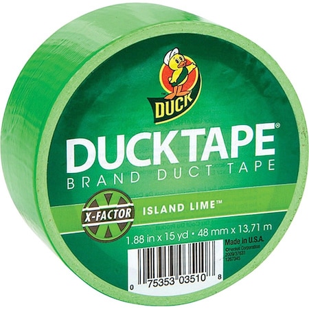 Duck Brand Color Duct Tape, Green DUC1265018RL