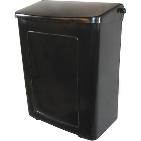 Impact Products Impact SafeUse Plastic Sanitary Napkin Receptacle  Black, 1103 1103