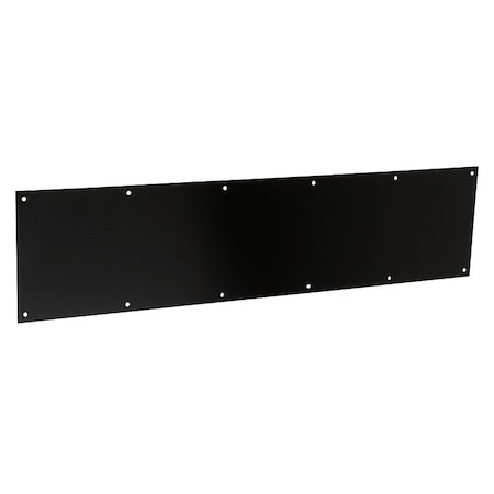 National Hardware Kickplate, 34 in L, 8 in W, 004 in Gauge, Aluminum, Matte N270-352