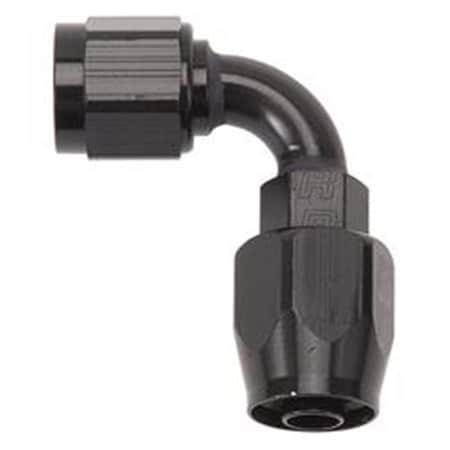 Kento Gear 90 deg, -4 AN Full Flow Hose Ends - Black KE740246