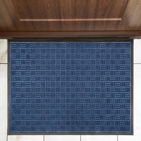 Floortex Doortex Ribmat Entrance Mat, Blue - 24in x 36in NREMFLLR0026