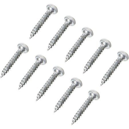 Strike3 APP012-PSQ500W 8X1-1-4 8 x 1.25 in. Pan Head Square Recess Screw, White ST2110311