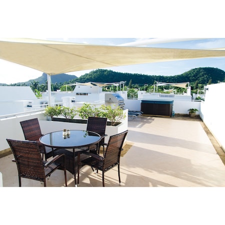 Taylor Made SAIL SHADE 12FT TRIANGLE SAND TMP 12022