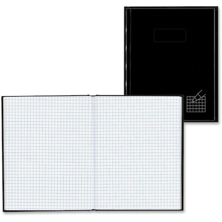 Rediform Office Product Composition Books, 4x4 Quad, 192 Ct, 9-1/4x7-1/4in Blackin A9Q