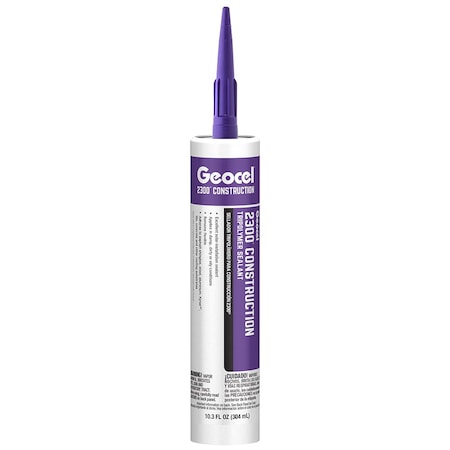 2300 10.3 Oz. Geocel White 2300 Construction Tripolymer Sealant GC66901