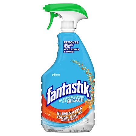 Fantastik All Purpose Cleaner, Trigger-spray bottle, 32 oz, Fresh Clean, 8 PK 308685