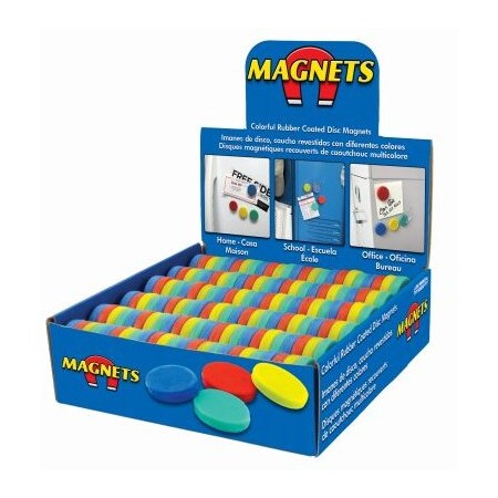 Master Magnetics 1x.25 Rubb Disc Magnets 07791X144DSP