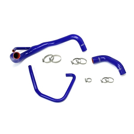 Hps Performance High Temp Reinforced Silicone Radiator Coolant Hose Kit, Blue,  57-1646R-BLUE