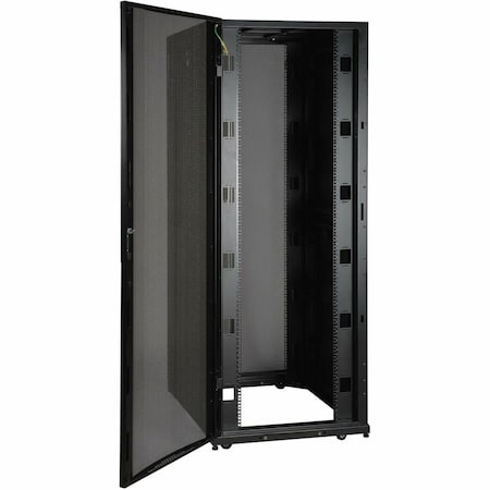 Eaton TRIPP LITE SERIES 48U DEEP EXTRA-WIDE RACK ENCLOSURE CABINET, DOORS AND SIDE PAN SR48UBDPWD8