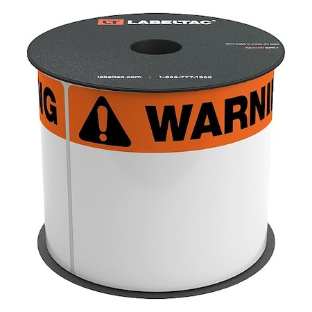 Creative Safety Supply LabelTac OSHA Header Supply LT46WARN