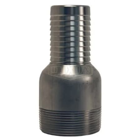 Dixon Jump Size King Combination Reducing Nipple, 1-1/4 x 1 in, NPT x Hose Shank, 316 SS, Domestic RST1015