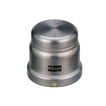 Viega MegaPressG cap P 3 carbon steel zinc-nickel coating 28865