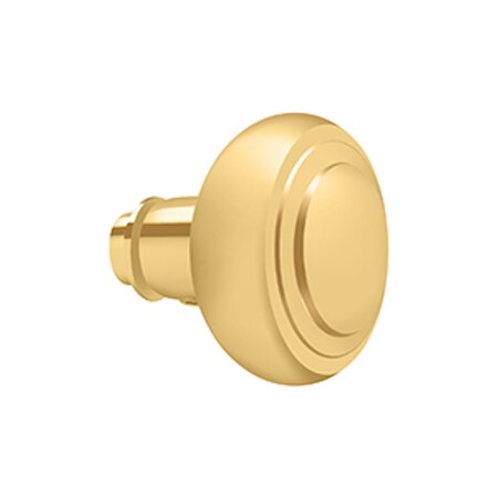 Deltana Left Hand 4" x 4" x 5/8" x Square Hinge; Bright Brass by Satin Brass Finish PR S44058TT3/4-LH