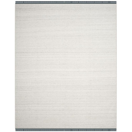 Safavieh 8 x 10 ft. Kilim Hand Woven Large Rectangle Area RugIvory & Grey KLM110A-8