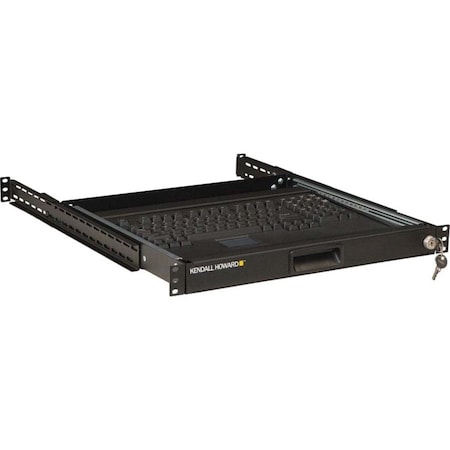 Kendall Howard 1U 4-Post Rackmount Keyboard Tray 1910-3-003-01