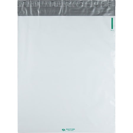 Quality Park Expandable Envelope, White, Poly, PK100 QUA46393