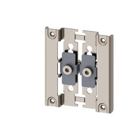 Siemens Strut section mounting adapter for enclosure, metal, sand gray 3SU1950-0JE80-0AA0