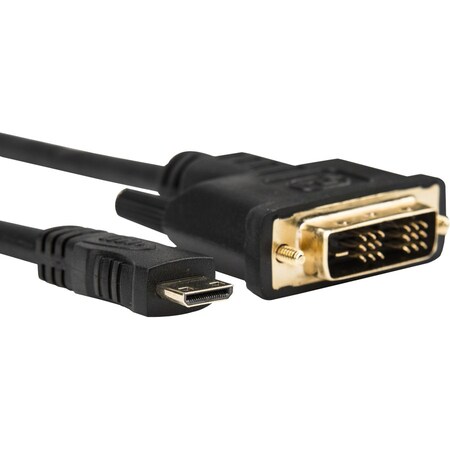 Rocstor 6 FT MINI HDMI TO DVI-D CBL M/ Y10C247-B1