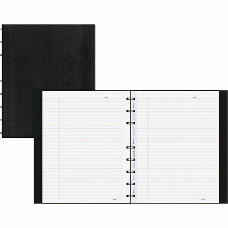 Rediform MiracleBind Notebook College/Margin Rule 9-1/4 x 7-1/4 White Paper 75 Sheets AF915081