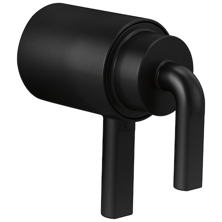 Brizo Litze Tempassure Thermostatic Trim Handle Kit, Notch Lever HL6039-BL