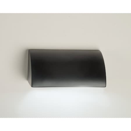 Luxury Lighting Gilly 11 in x 5 in Ceramic Strip Wall Light, Matte Black Paint Finish 200-00-MBP-7