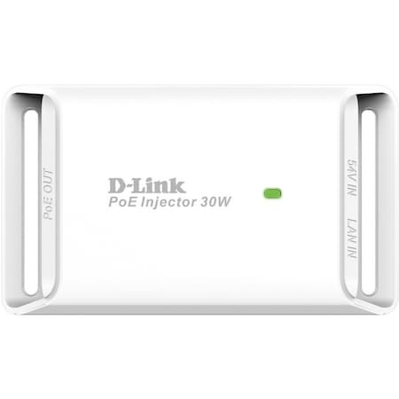 D-Link 1-Port Gigabit 802.3at PoE Injector DPE-301GI