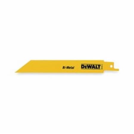Black+Decker STRAIGHT BACK RECIPROCATING SAW BLADE, 6 IN L X 3/4 IN W, 24, BI-METAL BODY DW4813