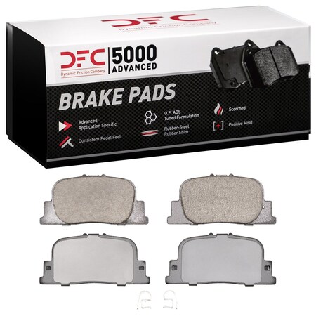 Dfc 5000 Advanced, Disc Brake Pad Set, 1551-0835-00