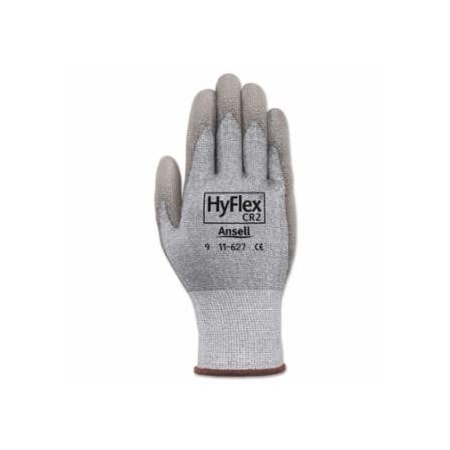 Hyflex 11-627 Dyneema/Lycra Work Gloves, Size 6, Gray, 12PK 012-11-627-6