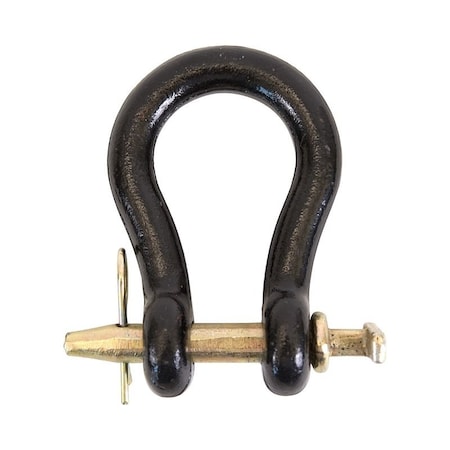Koch Filter Straight Clevis, 5/8 in, 6000 lb Working Load, Steel, Powder-Coated 4002443