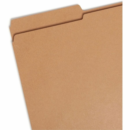 Smead File Folder, Kraft, Kraft, PK100 SMD15734