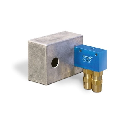 Oil-Rite PurgeX for Oil Dispensing - Motor Operated Powered by 120V/60Hz w/2 Feeds - 1 RPM, Electrical Box B3429-B2E120601